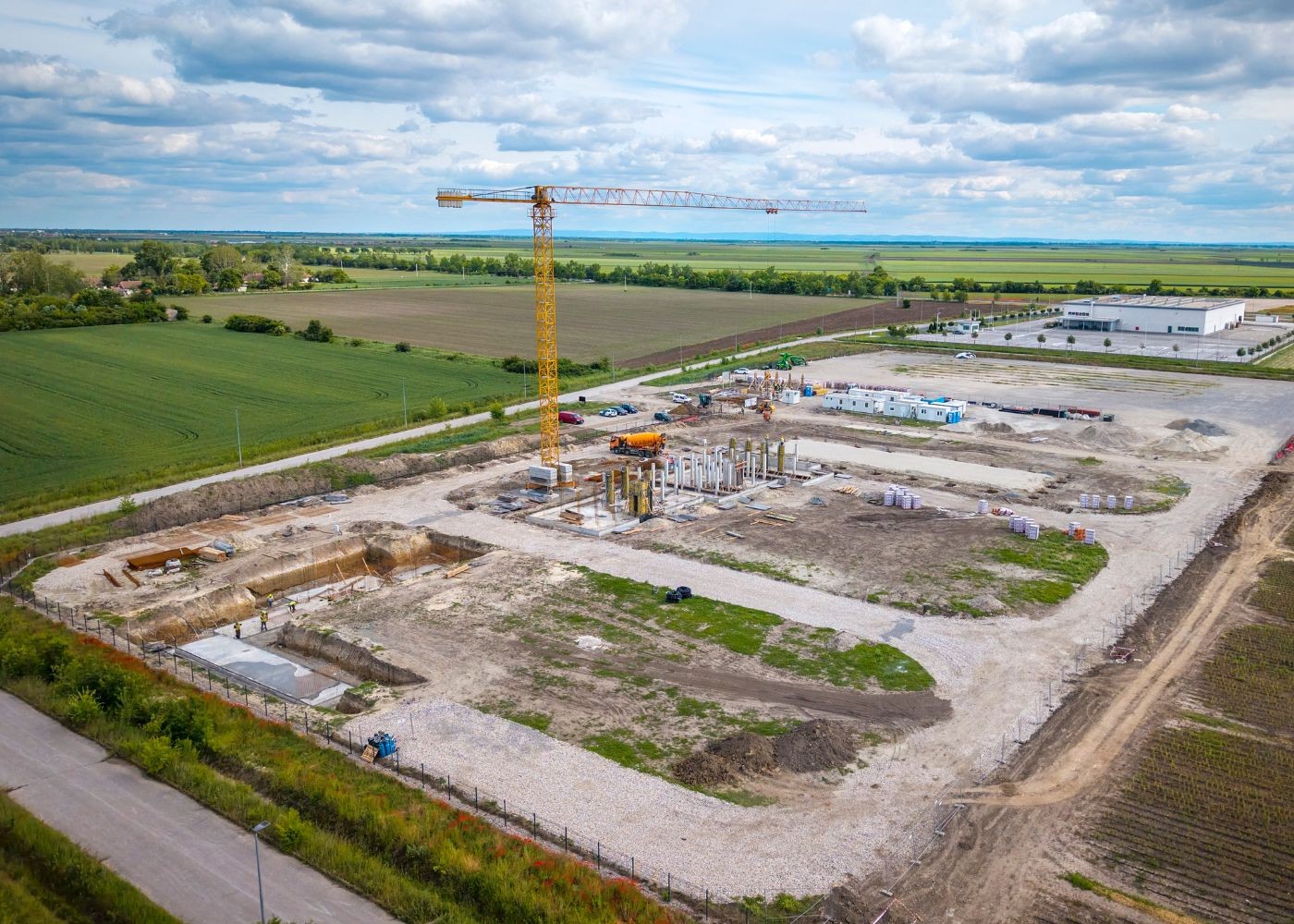 The construction of the modern "Pobeda Plus" mill in Kula has begun